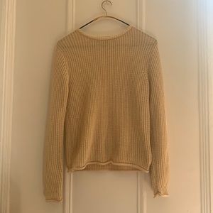 Cream Knit Sweater